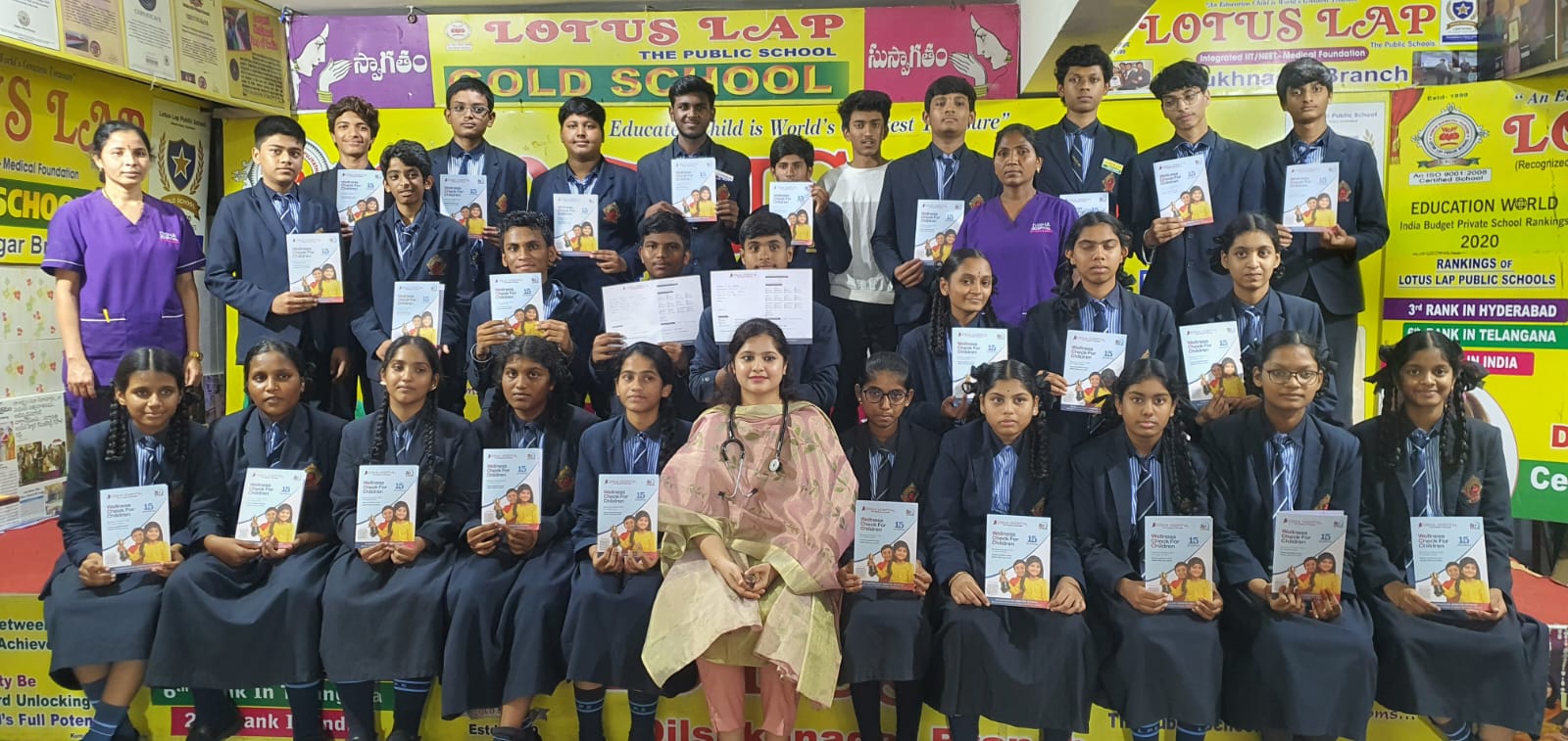 Promoting Healthy Habits: Nutrition Camp Conducted at Lotus Lap Public Schools