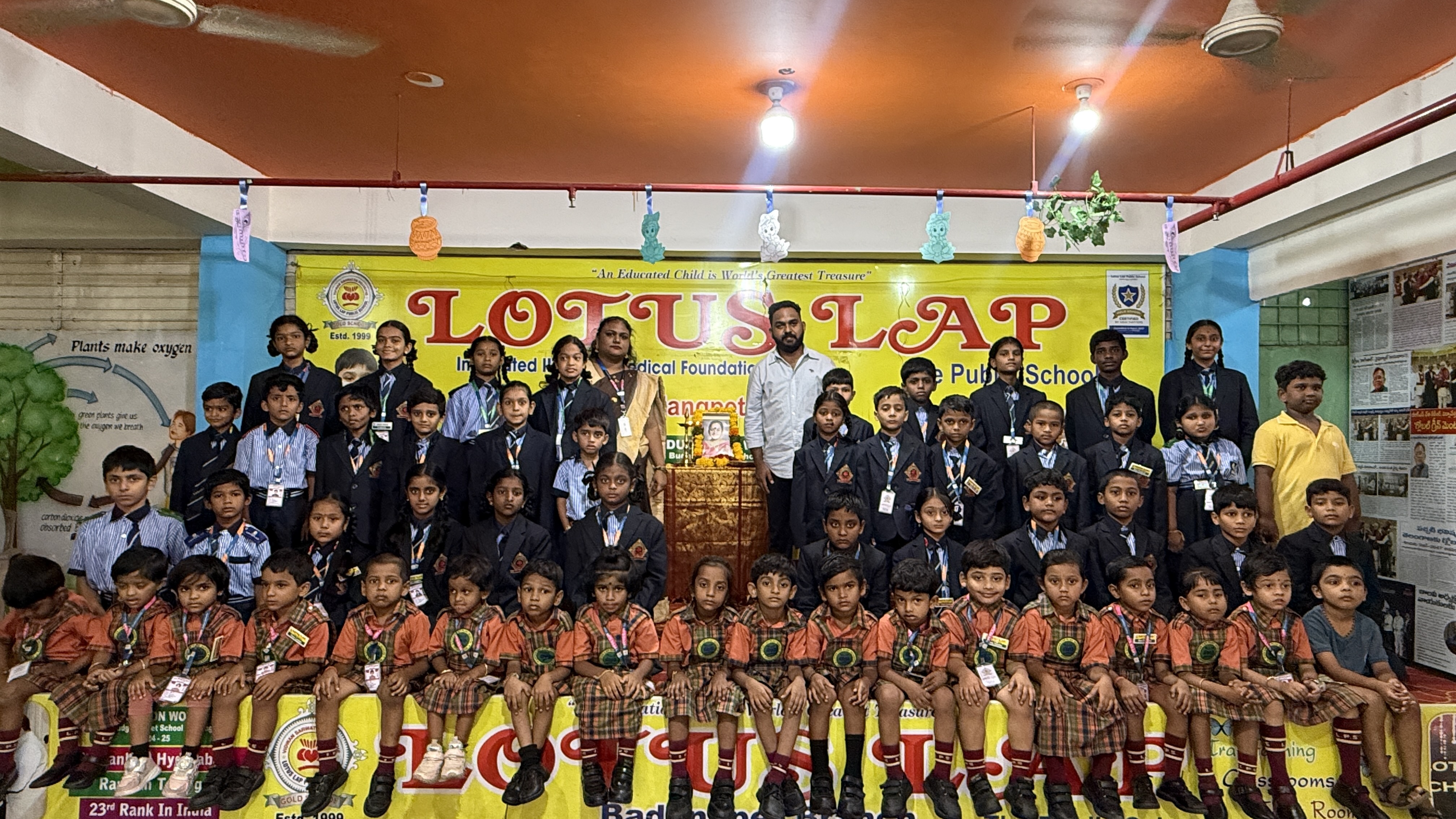 Remembering a Guiding Light: Manjula Rani Jayanti Celebrated Across Lotus Lap Public Schools
